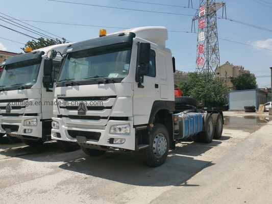 Sinotruk HOWO Hohan A7 6X4 Tireur à tête de remorque Camion d'occasion de 400 chevaux de 420 chevaux
