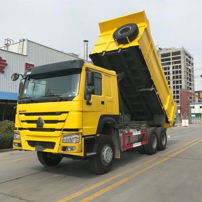 Sinotruk HOWO U Forme de camion de décharge 18 mètres cubes 371HP 6X4 camion à bascule pour vos besoins
