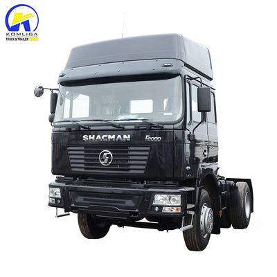 Shacman 6X4 F2000 camion tracteur avec 50 / 90 base de traction et 400L aluminium pétrolier