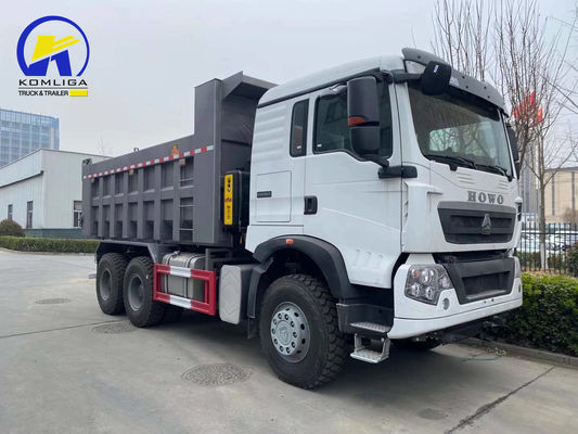 400 chevaux Sinotruck HOWO Dump Truck 2023 avec réservoir de carburant de 300L et axe avant Hf9