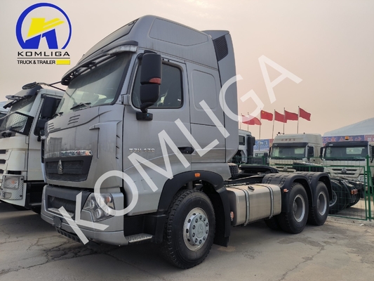 Tireur de fret Tête de remorque Tracteur de camion utilisé Sinotruk HOWO 6X4 Prime Mover personnalisation