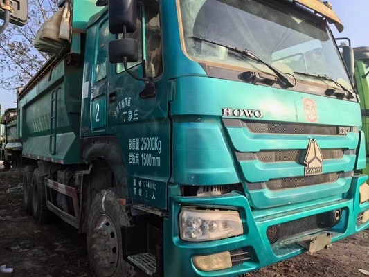 Euro5 HOWO 6X4 original avec déchargeuse à bascule et moteur diesel &gt; 8L