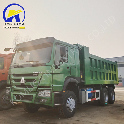 2020 Année 371HP 6X4 camion de décharge HOWO d'occasion pour le marché zambien roue motrice LHD/Rhd