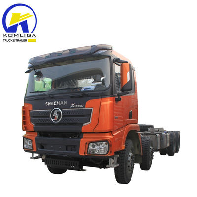 Camion à décharge Shacman 8X4 12 roues avec bascule Camion à décharge avec cabine Hw76 en bon état