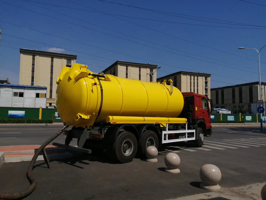 6x4 4m3 5m3 7m3 10m3 12m3 Chariot d'aspiration pour les eaux usées de Dongfeng avec 251-350 ch