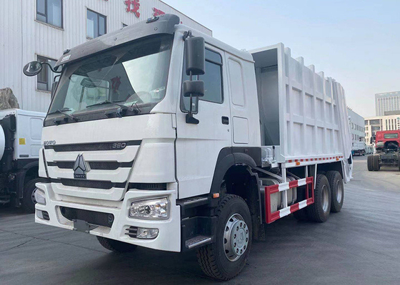 HW76 Cabine de type 6X4 10 roues camion poubelle avec capacité de charge utile 40T et système hydraulique
