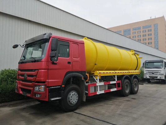 Vendez des camions septiques d'occasion de 6X4 336 chevaux avec carburant diesel et norme d'émission Euro 2