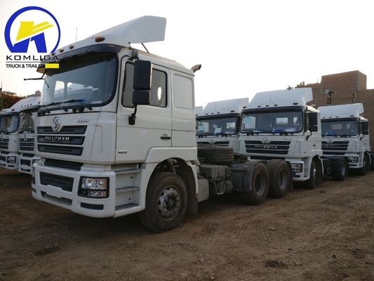 Hw19710 Transmission Tracteur utilisé Shacman F3000 10 roues 6X4 Tête de remorque