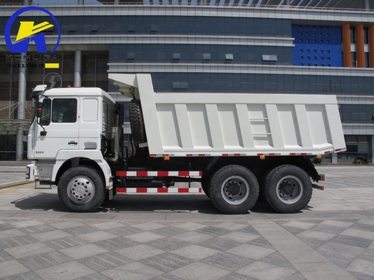 375 chevaux Shacman à faible kilométrage 6X4 10 roues Mining Tipper Tipping Dumper camion à ordures d'occasion