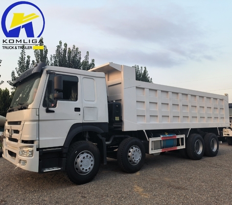 Camion à décharge d'occasion 371 ch 380 ch 400 ch 40 tonnes Sinotruk HOWO Camion à décharge 8x4 12 roues