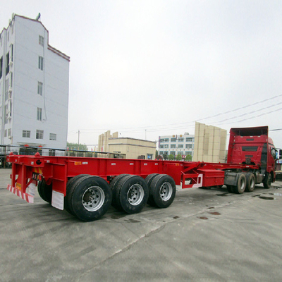 3 essieux 40 tonnes 40 pieds de conteneur pour le transport de conteneurs lourds