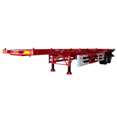 12 pneus tracteur de camion de transport squelettique pour le chassis de la remorque lourde au mieux