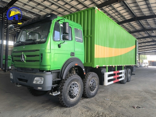 Beiben Benz 8X8 Diesel Poids lourd camion de fret avec cabine étendue 300L réservoir de carburant