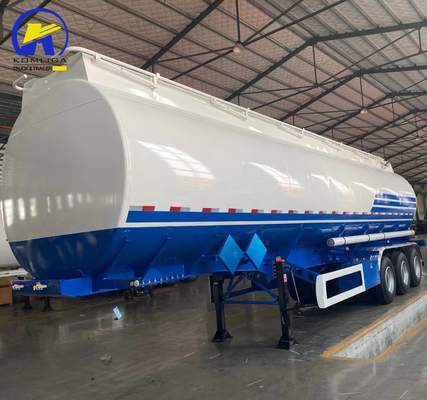 Trailers à réservoir de carburant en aluminium de 40 mètres cubes à 3 essieux certifiés par le CCG pour les besoins africains