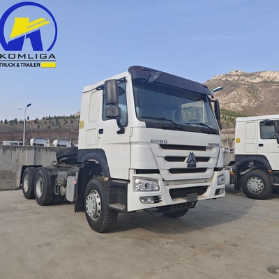10 roues 6X4 380HP 400HP 430 Prime Mover remorque tête utilisée tracteur camion pour la livraison