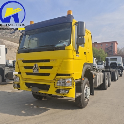 10 roues 6X4 380HP 400HP 430 Prime Mover remorque tête utilisée tracteur camion pour la livraison