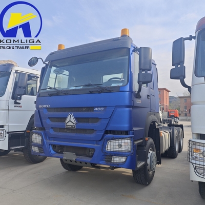 10 roues 6X4 380HP 400HP 430 Prime Mover remorque tête utilisée tracteur camion pour la livraison
