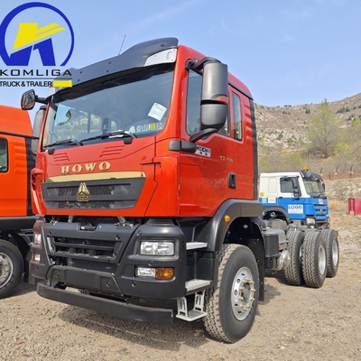 10 roues 6X4 380HP 400HP 430 Prime Mover remorque tête utilisée tracteur camion pour la livraison