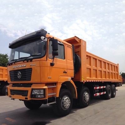 Shacman U-Shaped 8X4 12 roues camionneur à décharge à bascule pour travaux de construction