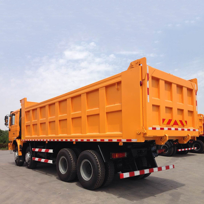 Shacman U-Shaped 8X4 12 roues camionneur à décharge à bascule pour travaux de construction
