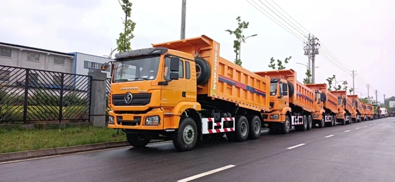 Camion à décharge de l'essieu avant 6X4 380HP 430HP 10 roues Cargo lourd à bascule