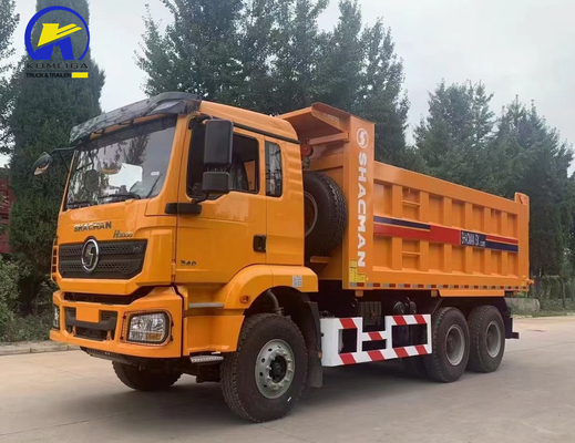 Shacman 6X4 camion de décharge avec moteur Euro 3 F3000 cabine à toit plat