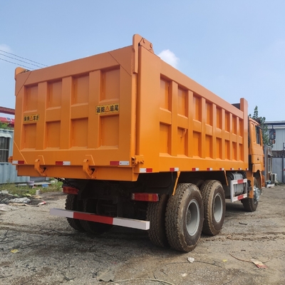 6X4 Used Shacman Tiper Truck avec moteur diesel 380HP et système hydraulique à un prix abordable