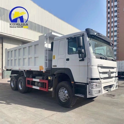 Mode de levage avant 20 mètres cubes Sinotruck HOWO Camion déchargeur avec roue motrice LHD/Rhd