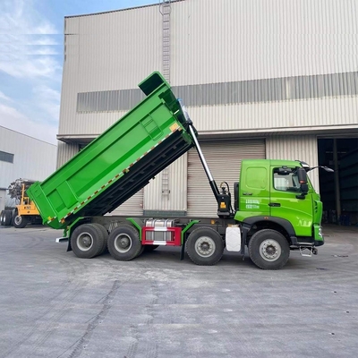 Personnalisation 420HP Sinotruck 12 roues 40 tonnes 50 tonnes Taper utilisé HOWO 8X4 camion de décharge