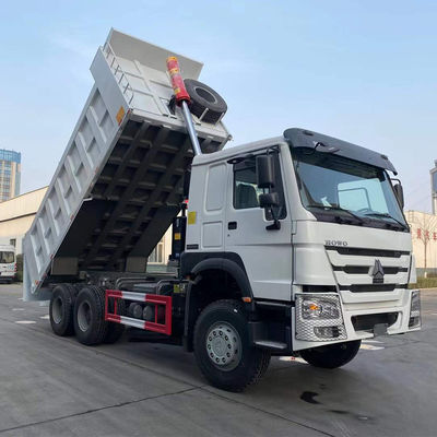 Camion modèle Zz3257n3847A 8500*2500*3400mm Sinotruk HOWO 6X4 371HP 10 roues à bascule