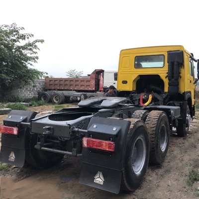 Vente 6X4 371HP 420HP Sinotruk HOWO camion tracteur avec direction Zf et 9 tonnes de l'essieu avant