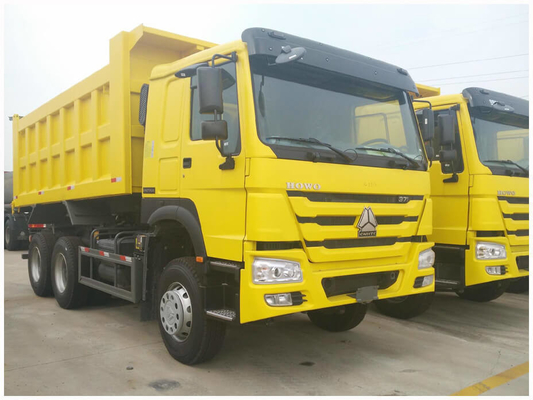 Sino HOWO 10 roues 371 chevaux 18m3 20m3 camion RC décharge 9 tonnes capacité de chargement de l'essieu avant