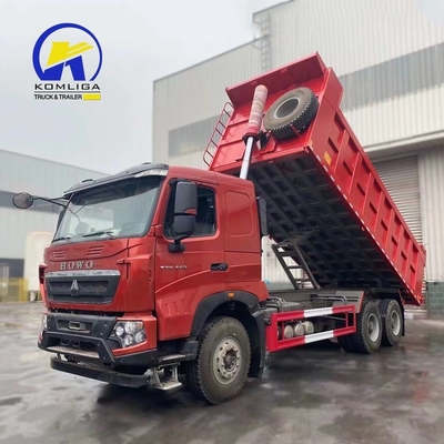 Truck de décharge HOWO utilisé par le propriétaire avec certification ISO et fonctionnalités avancées