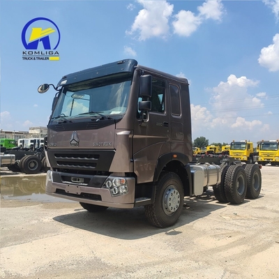 Puissance 351-450 chevaux Sinotruk Tracteur lourd Tête de remorque HOWO Camion Camions usagés