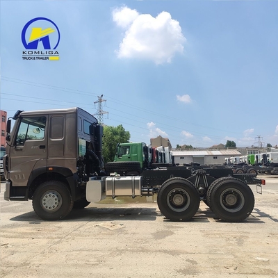 Puissance 351-450 chevaux Sinotruk Tracteur lourd Tête de remorque HOWO Camion Camions usagés