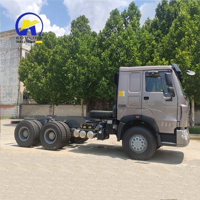 Puissance 351-450 chevaux Sinotruk Tracteur lourd Tête de remorque HOWO Camion Camions usagés