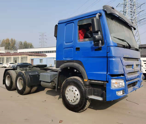 Sinotruck Tête de tracteur d'occasion HOWO Camion de 420 chevaux adapté à vos besoins de transport