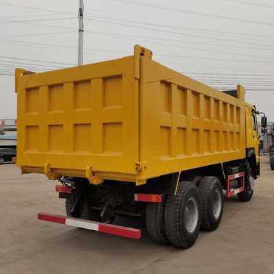 Conception de pneus radiaux Sinotruk HOWO 6X4 375HP Used Man Diesel Tipper Truck Prix avec 1