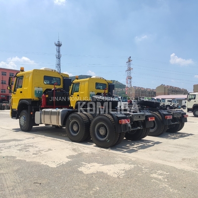 6X4 HOWO Sinotruk remorqueur avec moteur Hc16 à essieu arrière de capacité &gt; 8L et fabrication