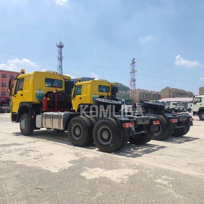 6X4 371HP HOWO Truck Tractor avec conception et vente de pneus radiaux