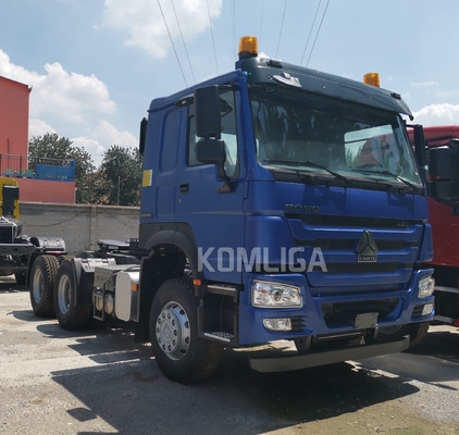 Base de traction 50 /90 Optionnel Sinotruk 420HP 371 6X4 HOWO Tête Tracteur camions lourds