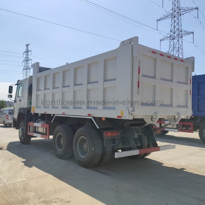 Certifié GCC 6X4 16 18 mètres cubes 25 tonnes de camions à décharge utilisés Sinotruk en Éthiopie