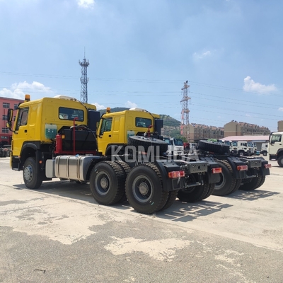 6X4 HOWO Tracteur à remorque à plat pour le Myanmar