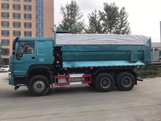 Sinotruk 380HP HOWO Dump Truck aux Philippines avec cabine Hw76 et certification DOT des pneus