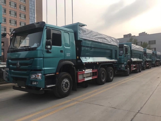 Sinotruk 380HP HOWO Dump Truck aux Philippines avec cabine Hw76 et certification DOT des pneus