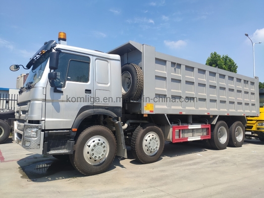 12 roulettes 371 à remontage Sinotruk HOWO 8X4 camion de décharge Zz3257n3847A avec capacité 25-30 tonnes