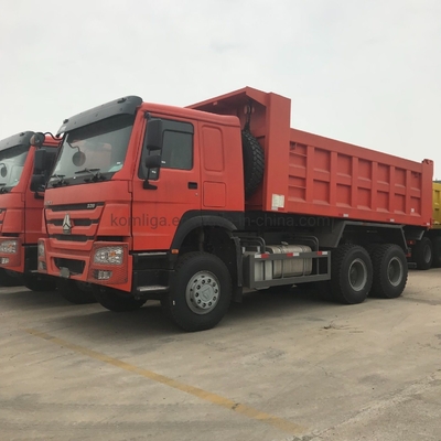 HOWO 336 HP 16 M3 Camion de décharge à décharge Sinotruk Éthiopie Camion avec pneus radiaux 1200r20