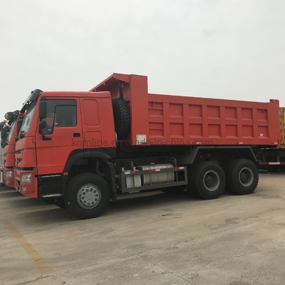 HOWO 336 HP 16 M3 Camion de décharge à décharge Sinotruk Éthiopie Camion avec pneus radiaux 1200r20