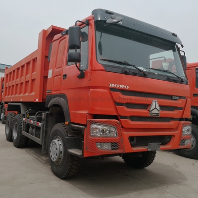 HOWO 336 HP 16 M3 Camion de décharge à décharge Sinotruk Éthiopie Camion avec pneus radiaux 1200r20