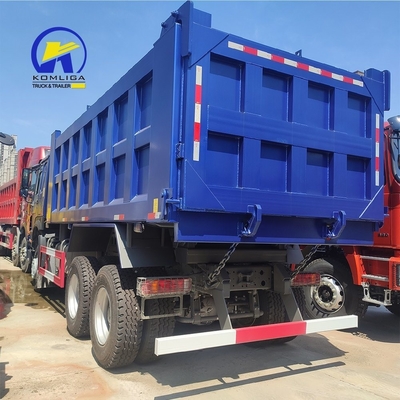 Conception de pneus radiaux Sinotruck HOWO 371 HP camionneur à décharge lourd avec transmission Hw19710